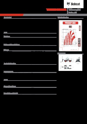 Телескопични товарачи с горна конструкция Bobcat TR38160EVO IIIB