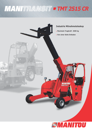 Телескопични мотокари, монтирани на камиони Manitou TMT 25-15 CR