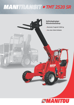 Телескопични мотокари, монтирани на камиони Manitou TMT 25-20 SR