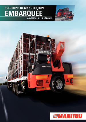 Телескопични мотокари, монтирани на камиони Manitou TMT 25 S