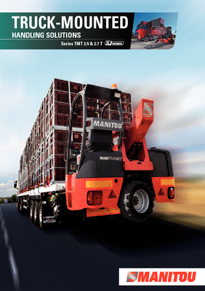 Телескопични мотокари, монтирани на камиони Manitou TMT 25 S