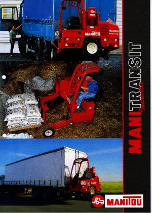 Телескопични мотокари, монтирани на камиони Manitou TMT 317 SI