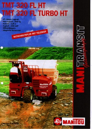 Телескопични мотокари, монтирани на камиони Manitou TMT 320 FL T HT