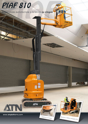 Подемници с единична вертикална мачта ATN Piaf 810