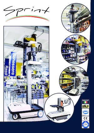 Подемници с единична вертикална мачта Bravi Sprint