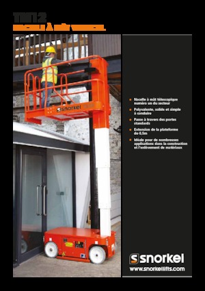Подемници с единична вертикална мачта Snorkel TM12