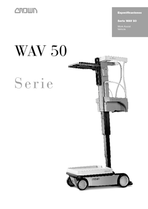 Подемници с единична вертикална мачта Crown Wav 50-118