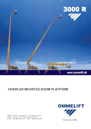 Пълзящи телескопични подемници OMMELIFT 3000 R