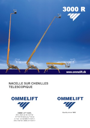 Пълзящи телескопични подемници OMMELIFT 3000 R
