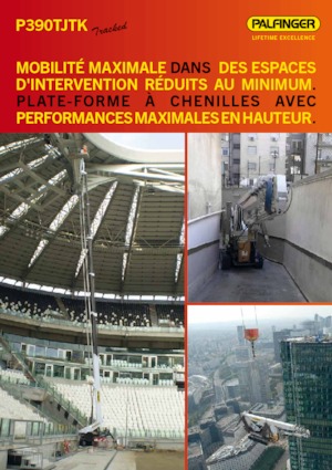 Пълзящи телескопични подемници Palfinger P 390 TJTK