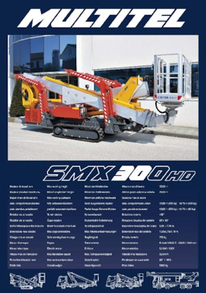 Пълзящи телескопични подемници Multitel SMX 300