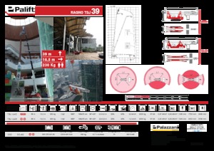 Пълзящи телескопични подемници Palazzani TSJ 39 C
