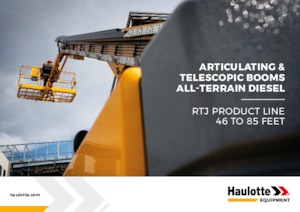 Колесни телескопични подемници Haulotte HT85 RTJ PRO