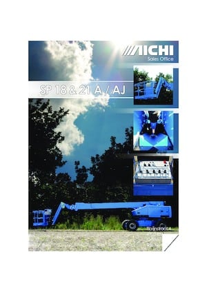 Колесни телескопични подемници Aichi SP21A