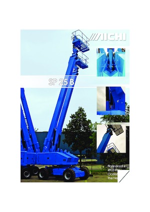 Колесни телескопични подемници Aichi SP25B