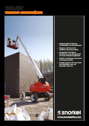 Колесни телескопични подемници Snorkel T46JRT