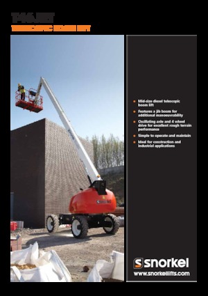 Колесни телескопични подемници Snorkel T46JRT