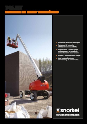 Колесни телескопични подемници Snorkel T46JRT