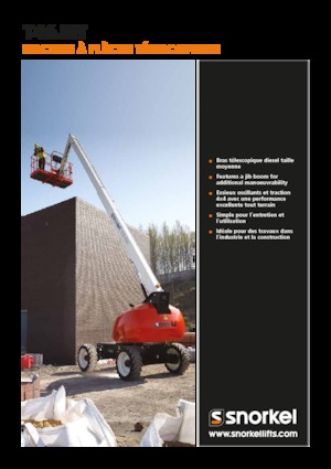Колесни телескопични подемници Snorkel T46JRT