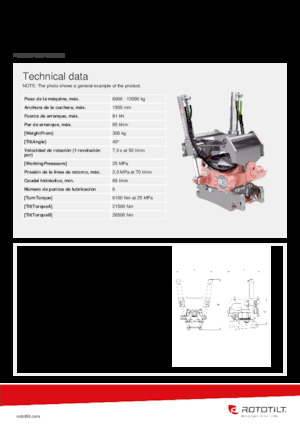 Механизми за завъртане и наклон на багерната кофа Rototilt® R3 SL