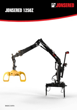 Кранове за товарене на дървен материал Jonsered 1250 Z 93 