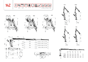 Кранове за товарене на дървен материал PENZ 14 Z 8.65