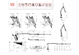 Кранове за товарене на дървен материал PENZ 17 Z 9.50