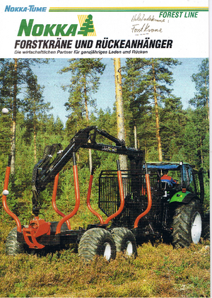 Кранове за товарене на дървен материал Nokka 3970 H