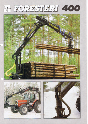 Кранове за товарене на дървен материал Foresteri 400-2