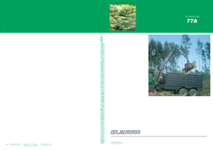 Кранове за товарене на дървен материал Guerra 77 AY 1