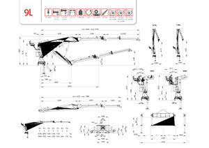Кранове за товарене на дървен материал PENZ 9 L 7.9