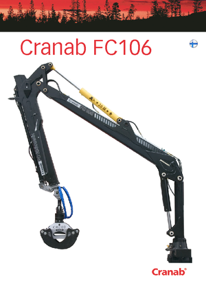 Кранове за товарене на дървен материал Cranab FC 106 Combi