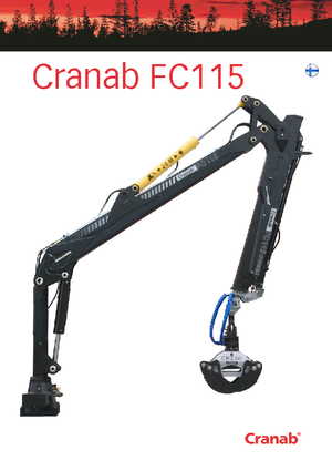Кранове за товарене на дървен материал Cranab FC 115 Combi
