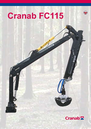 Кранове за товарене на дървен материал Cranab FC 115 Combi