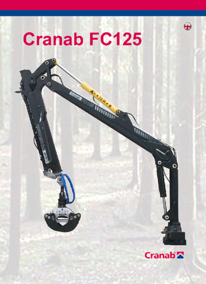 Кранове за товарене на дървен материал Cranab FC 125 Combi