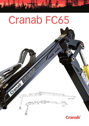 Кранове за товарене на дървен материал Cranab FC 65 Tele