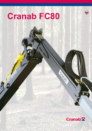 Кранове за товарене на дървен материал Cranab FC 80 Combi