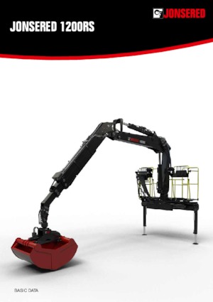 Кранове за товарене на дървен материал Jonsered J 1200RS 89