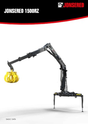 Кранове за товарене на дървен материал Jonsered J 1500RZ 95