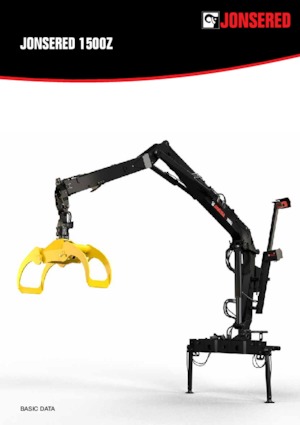 Кранове за товарене на дървен материал Jonsered J 1500Z 80
