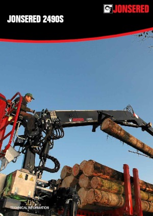 Кранове за товарене на дървен материал Jonsered 2490 S 95 