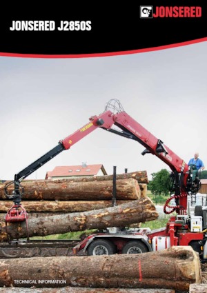 Кранове за товарене на дървен материал Jonsered 2850 S 97 