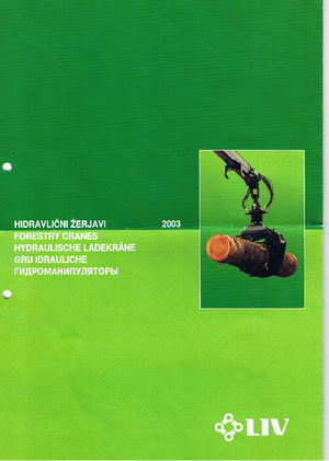 Кранове за товарене на дървен материал LIV L 10.75 K