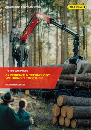 Кранове за товарене на дървен материал Epsilon TZ15 109