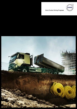 Твърдо шаси Volvo Trucks FMX13.420 6x4 Rigid - X-High T Ride