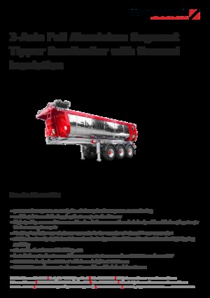 Полуремаркета за самосвали Schwarzmüller 3-Axle Full Aluminium Segment Tipper Semitrailer with thermal insulation