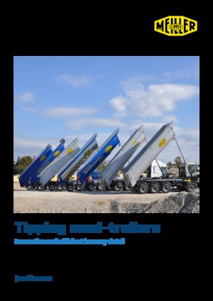 Полуремаркета за самосвали Meiller MHKA44.3-V