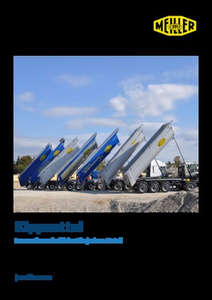 Полуремаркета за самосвали Meiller MHKA44.3-V