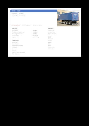 Полуремаркета за самосвали Reisch RHKS-3-AG09