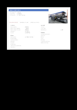 Полуремаркета за самосвали Reisch RHKS-3-SR07 ISO-R